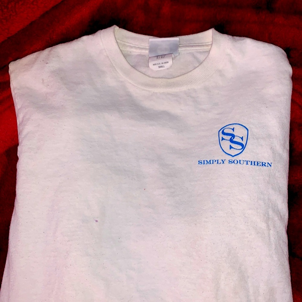 Simply Southern white long sleeve